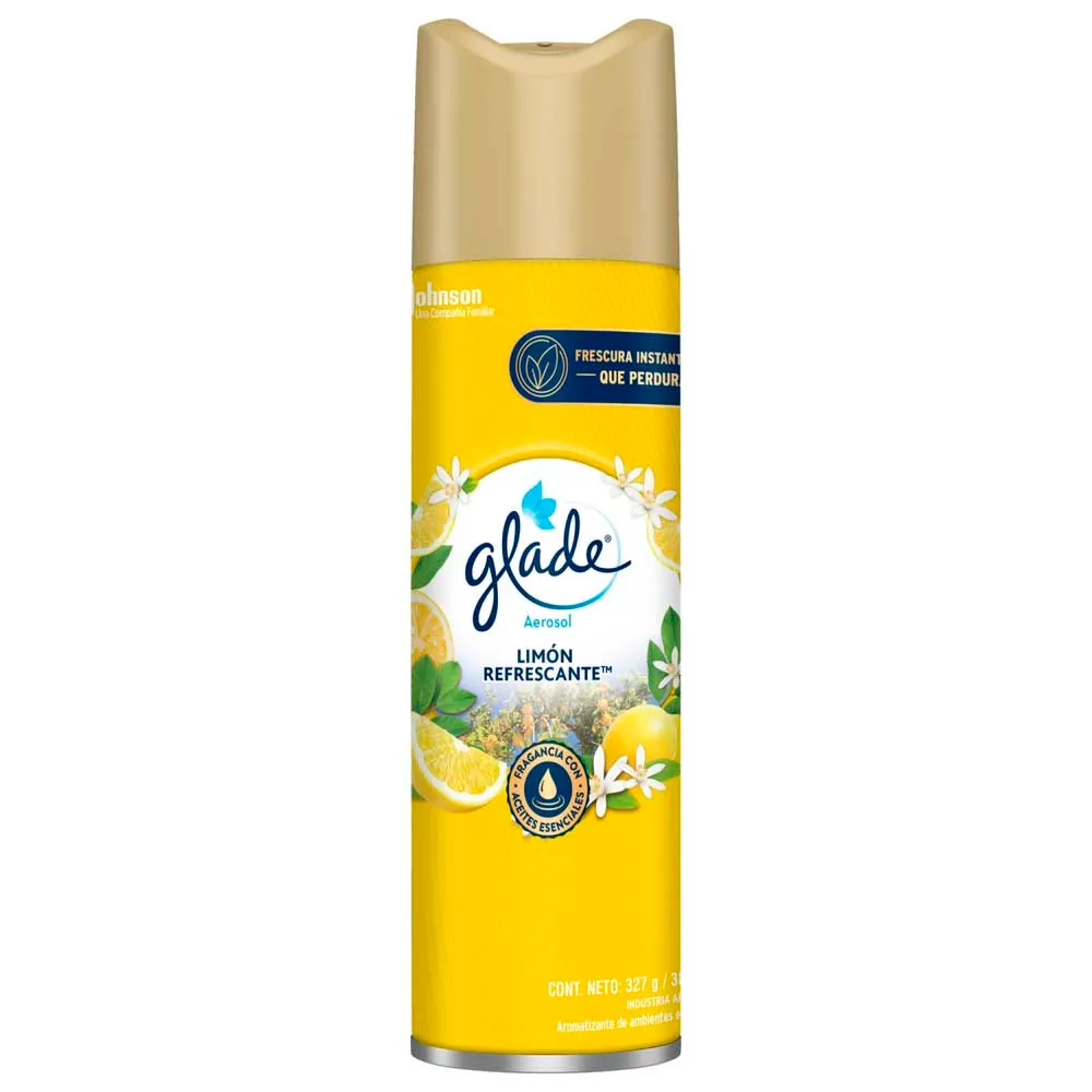 Aerosol Ambientes 360Ml - Limon Refrescante- Glade