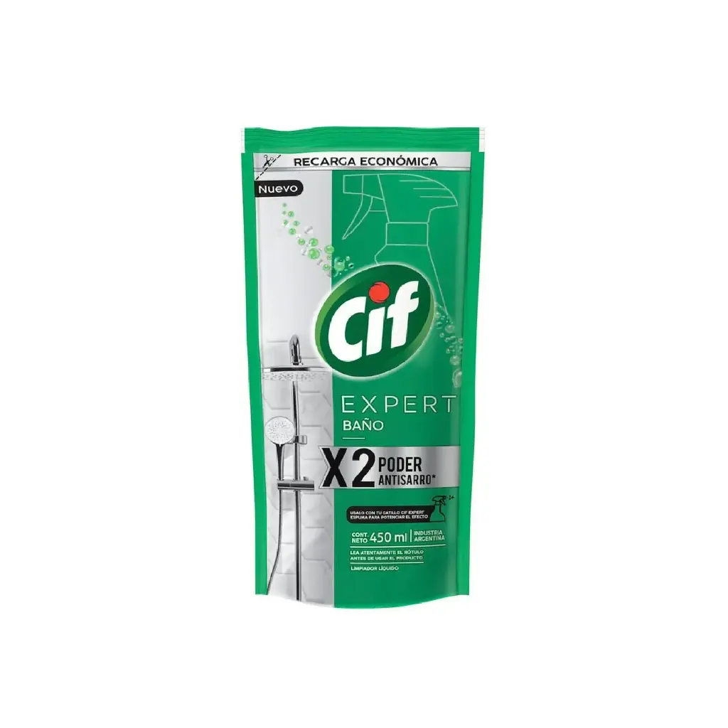 Cif Baño Expert Doypack 450Ml