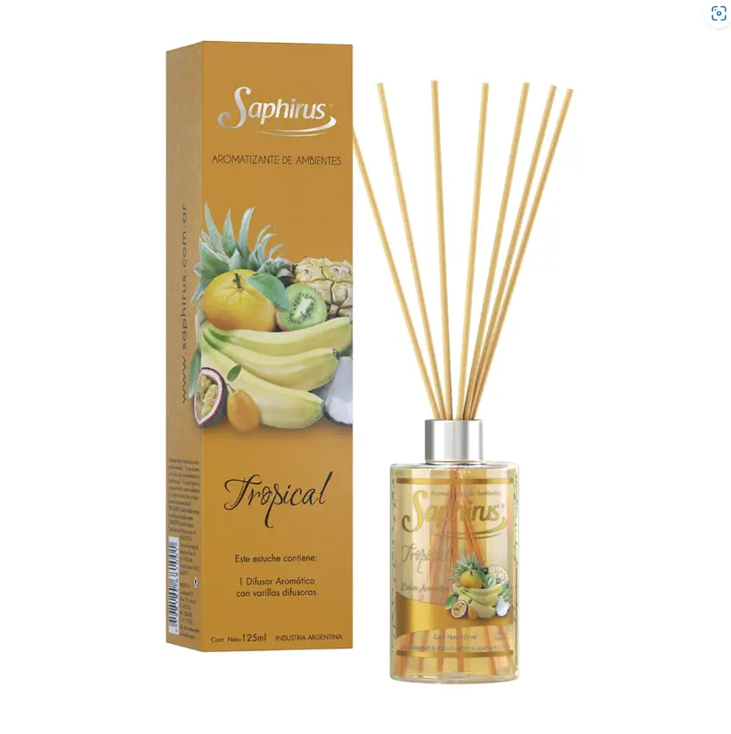 Difusor Varilla 125 ml - Tropical -  Saphirus