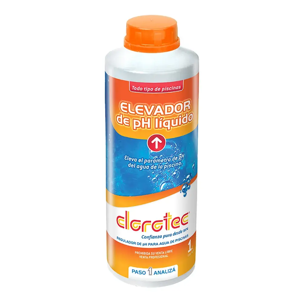 Regulador de pH (+) x 1 LT - Clorotec