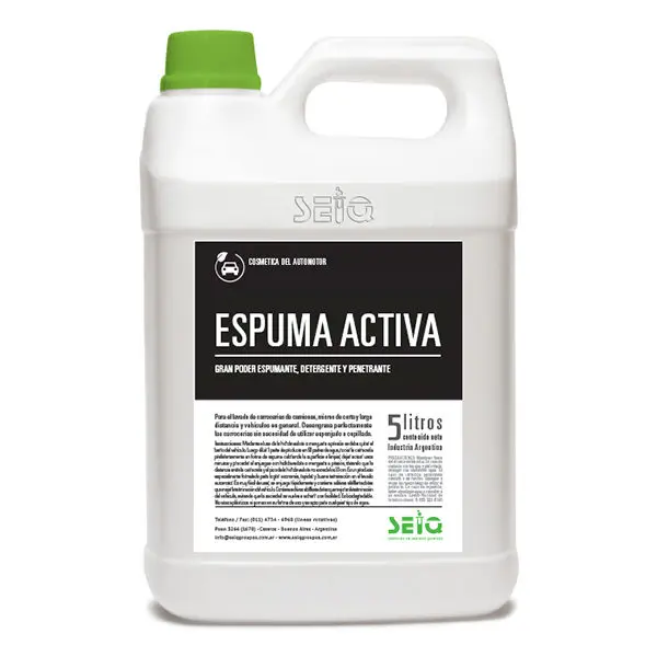 Espuma Activa - 5Lts - Seiq