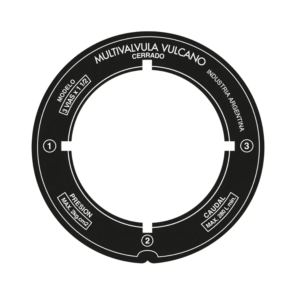 Etiqueta Funciones Mv 3 Vias (Circ Acetato)