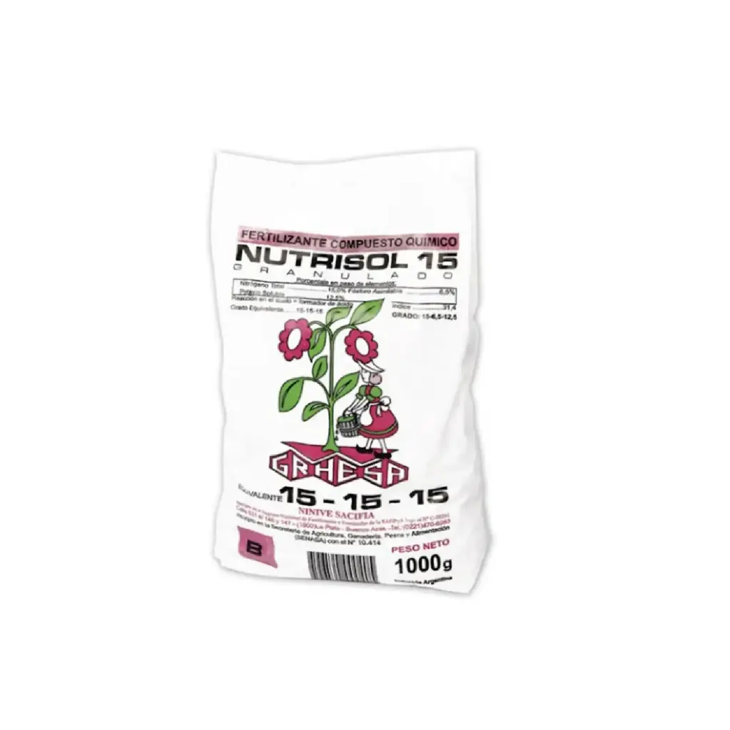 Fertilizante Triple Nutrisol 15 1Kg