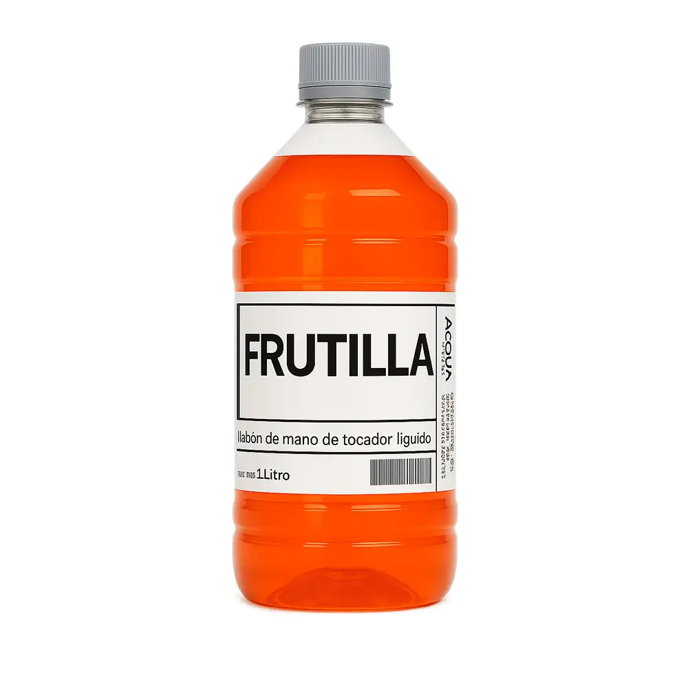 Jabon De Mano x Lt - Frutilla - Acqua