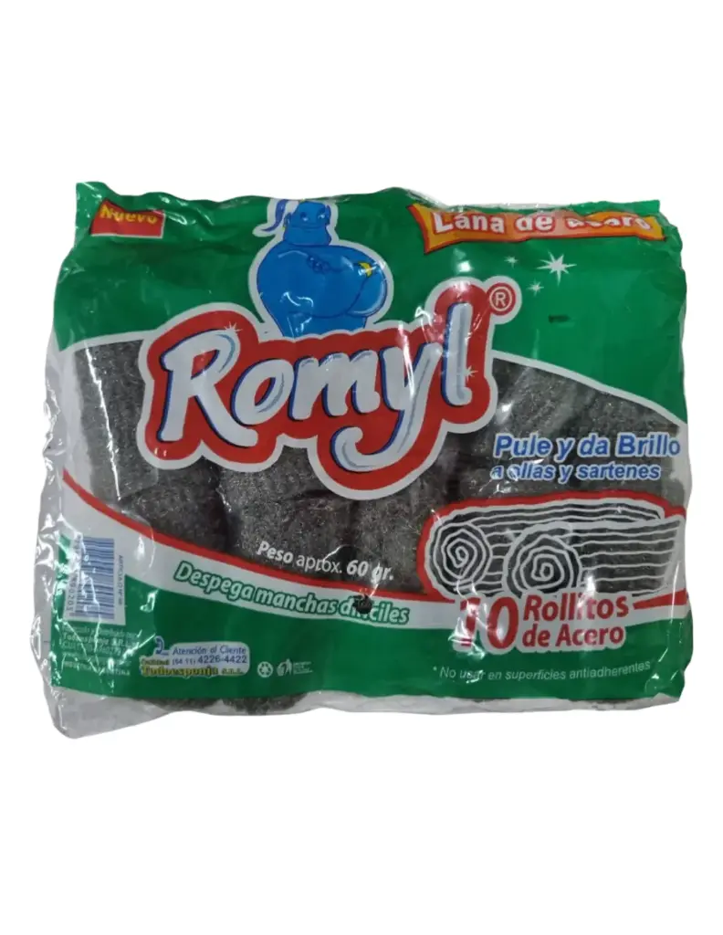 Lana Acero X 10 UN - Virulana - Romyl