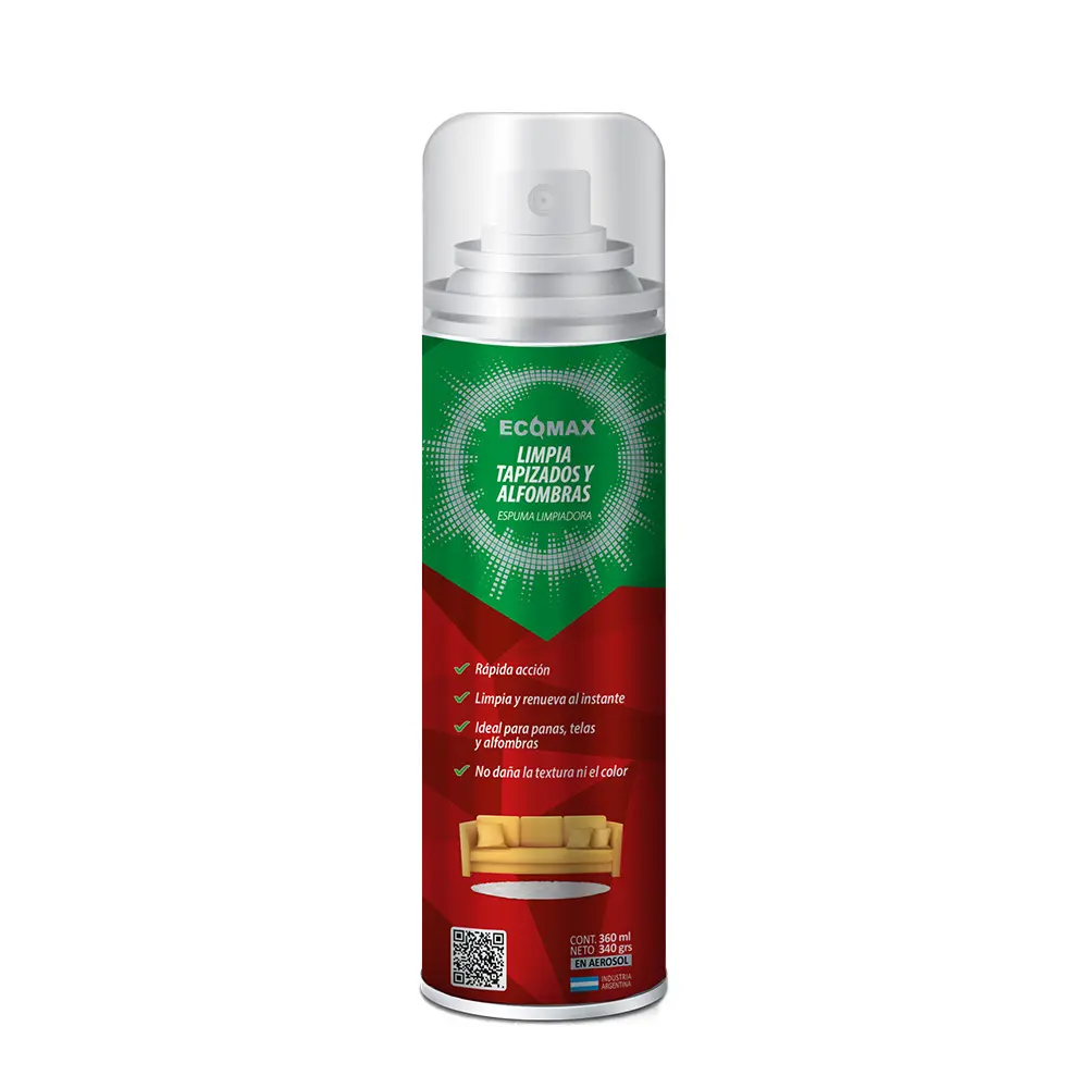 Limpia Tapizados Y Alfombras - Aero 360ml - EcoMax