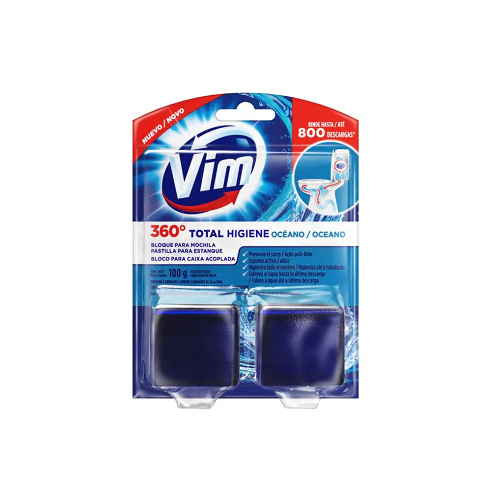 Pastilla Para Inodoro - Oceano - Vim