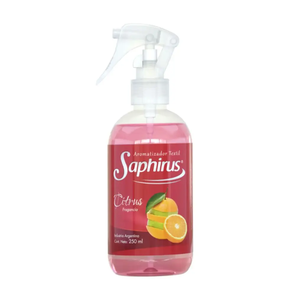 Perfumina Textil 250Ml - Citrus - Saphirus