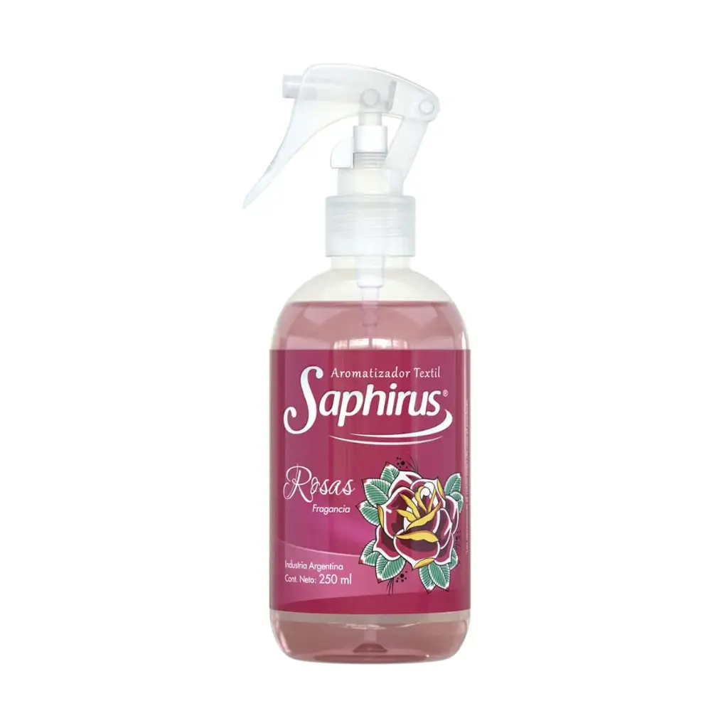 Perfumina Textil 250Ml - Rosas - Saphirus