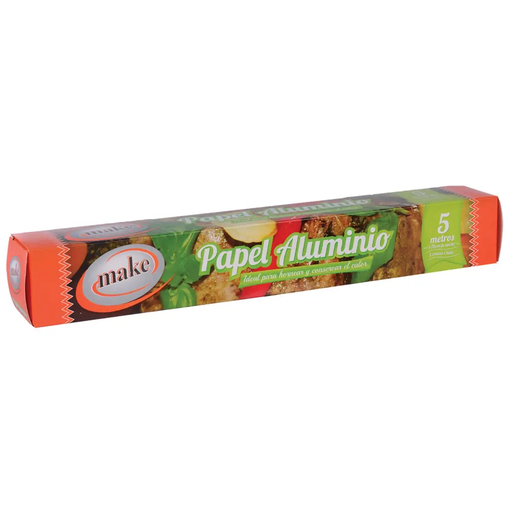 Rollo de Papel Aluminio 5 Mts - Make