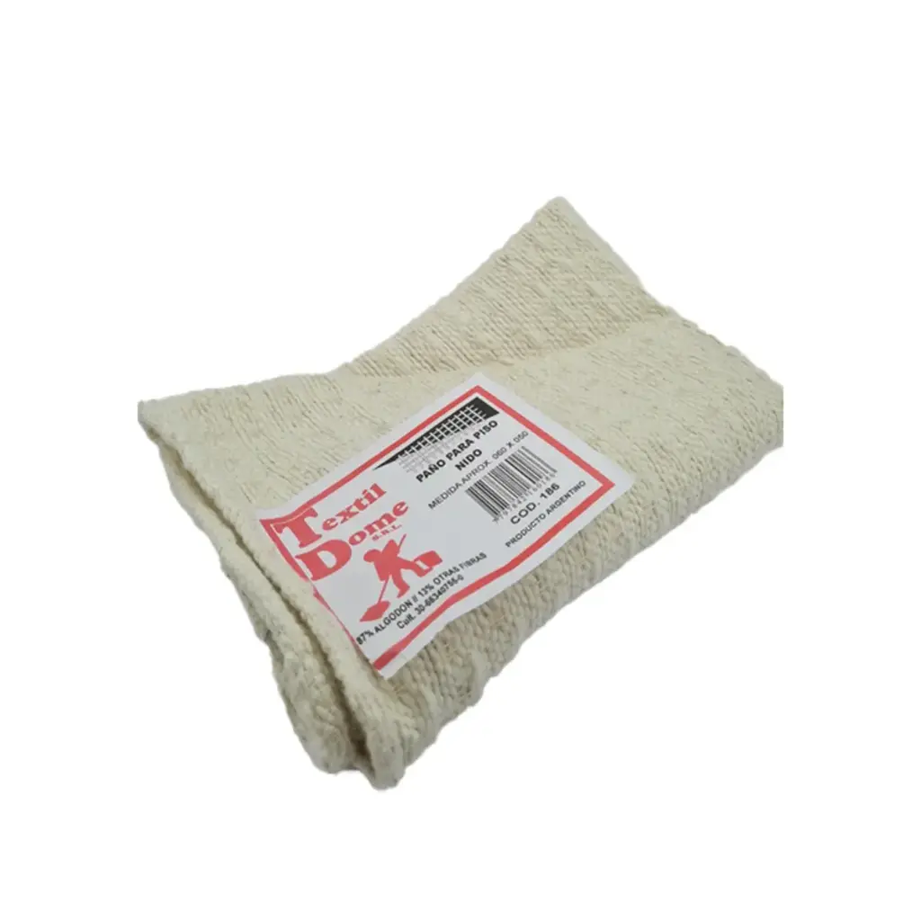 Trapo Piso Nido De Abeja Super 60x50cm - Textil Dome