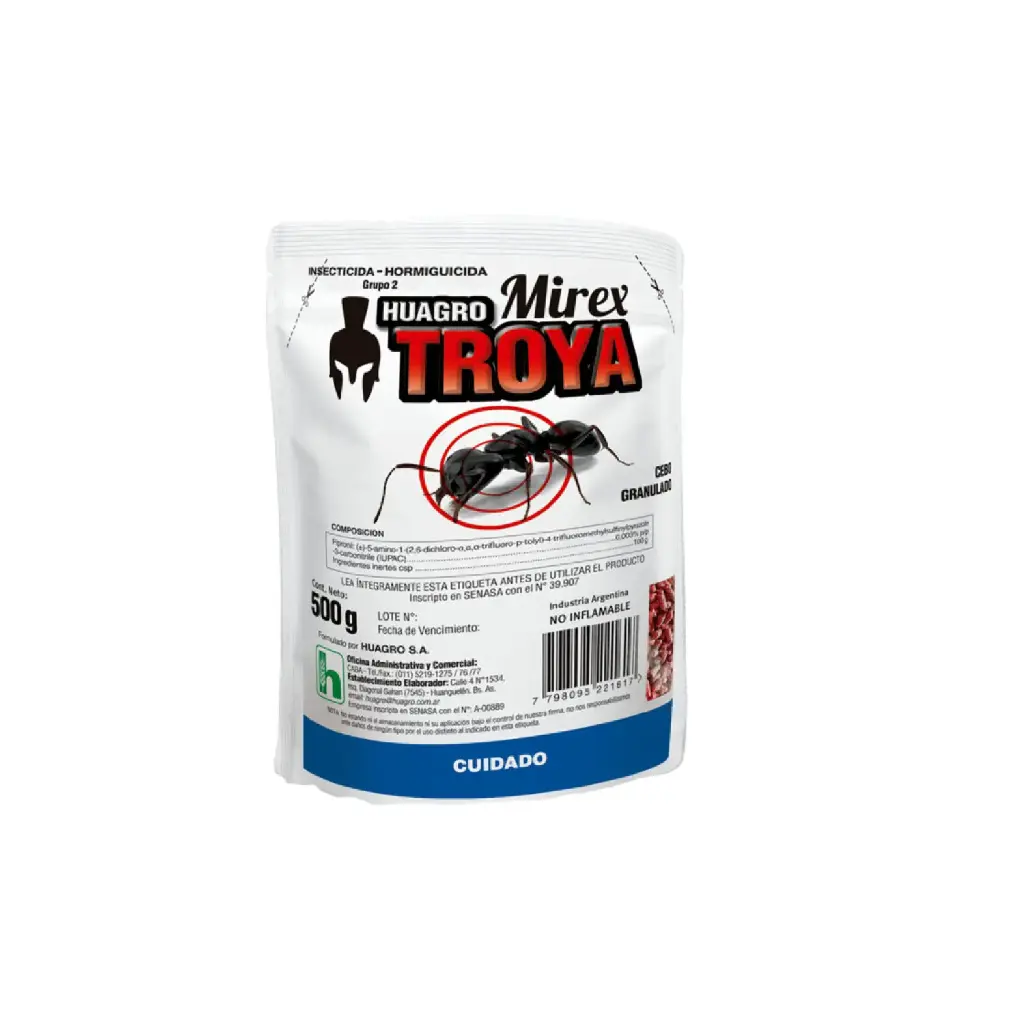 Troya Mirex  X 500Gr - Micro Pellets Resist Al Ag