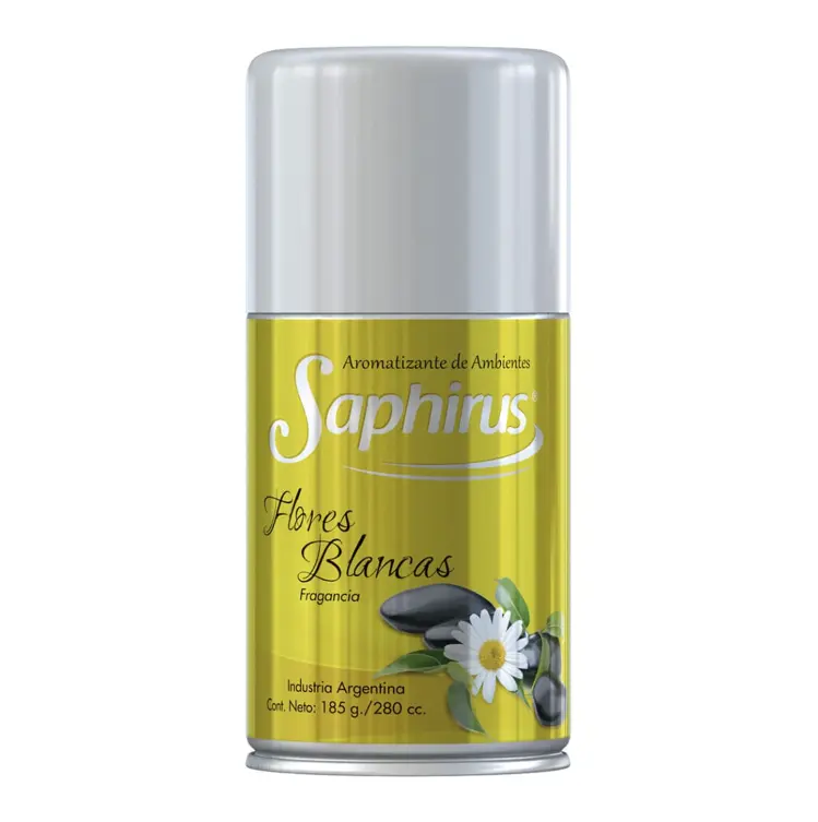 Aerosol Ambiente - Flores Blancas - Saphirus 