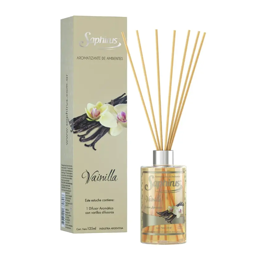Difusor Varilla 125 ml - Vainilla-  Saphirus 