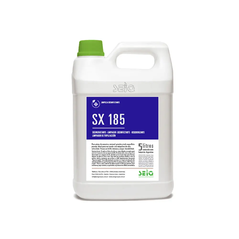 Limpiador Oxido/Sarro/Desinf. 5 Lts - Sx 185 - Seiq