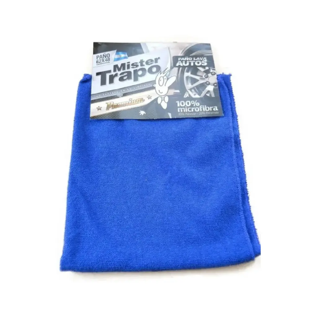 Paño Microfibra Auto 48x55 - Mr. Trapo 