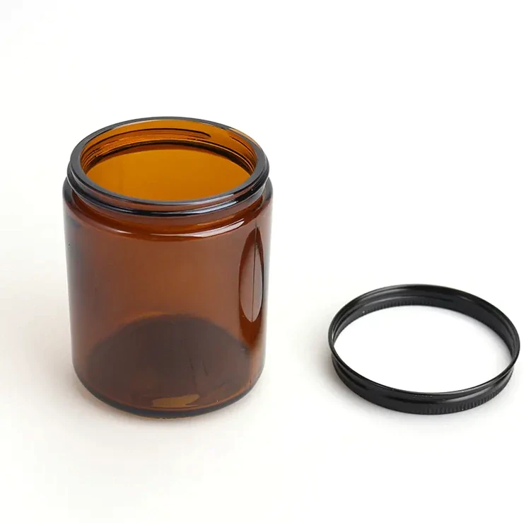 Frasco c/ Tapa Rosca - 7x9 cm - Ambar