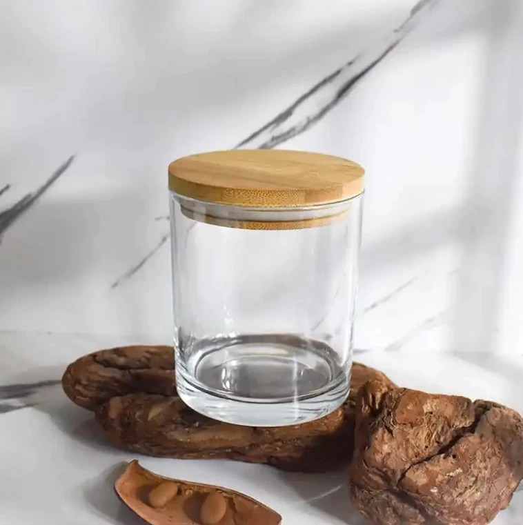 Frasco c/ Tapa Rosca - 6.5 x 8cm- Transparente