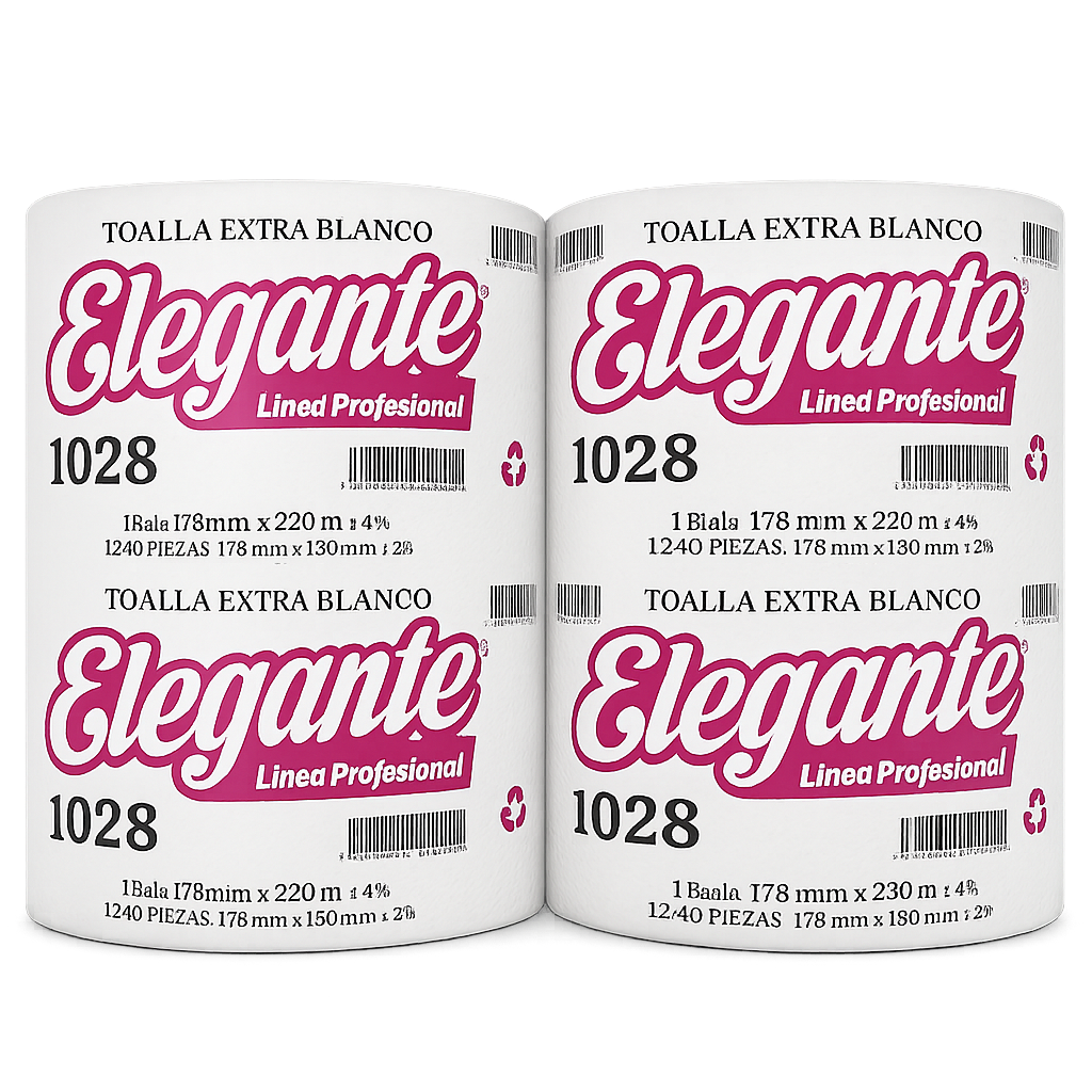 Toalla en Rollo pack 2 x 300 mts - Elegante