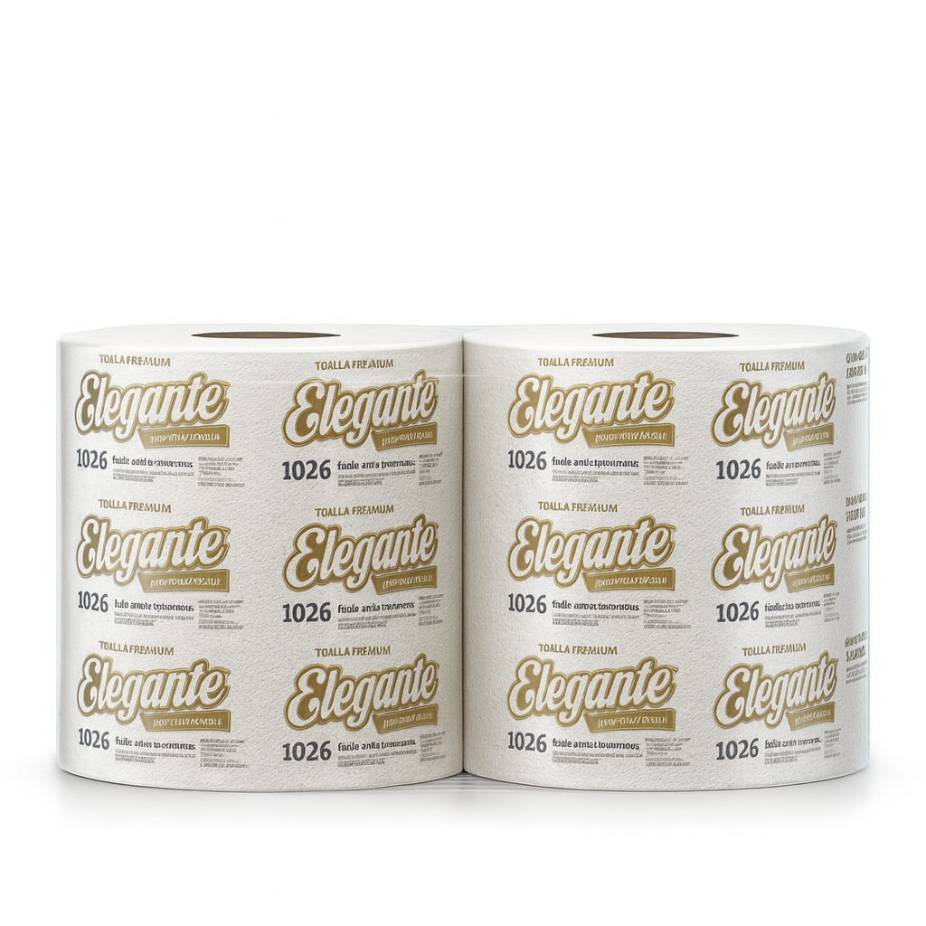 Toalla en Rollo pack 4 x 200 mts - Elegante