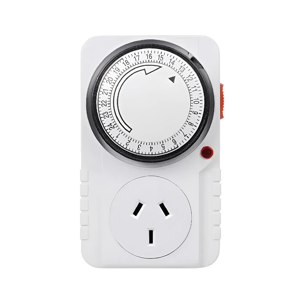 Temporizador Timer Mecanico Programable Enchufable Candela