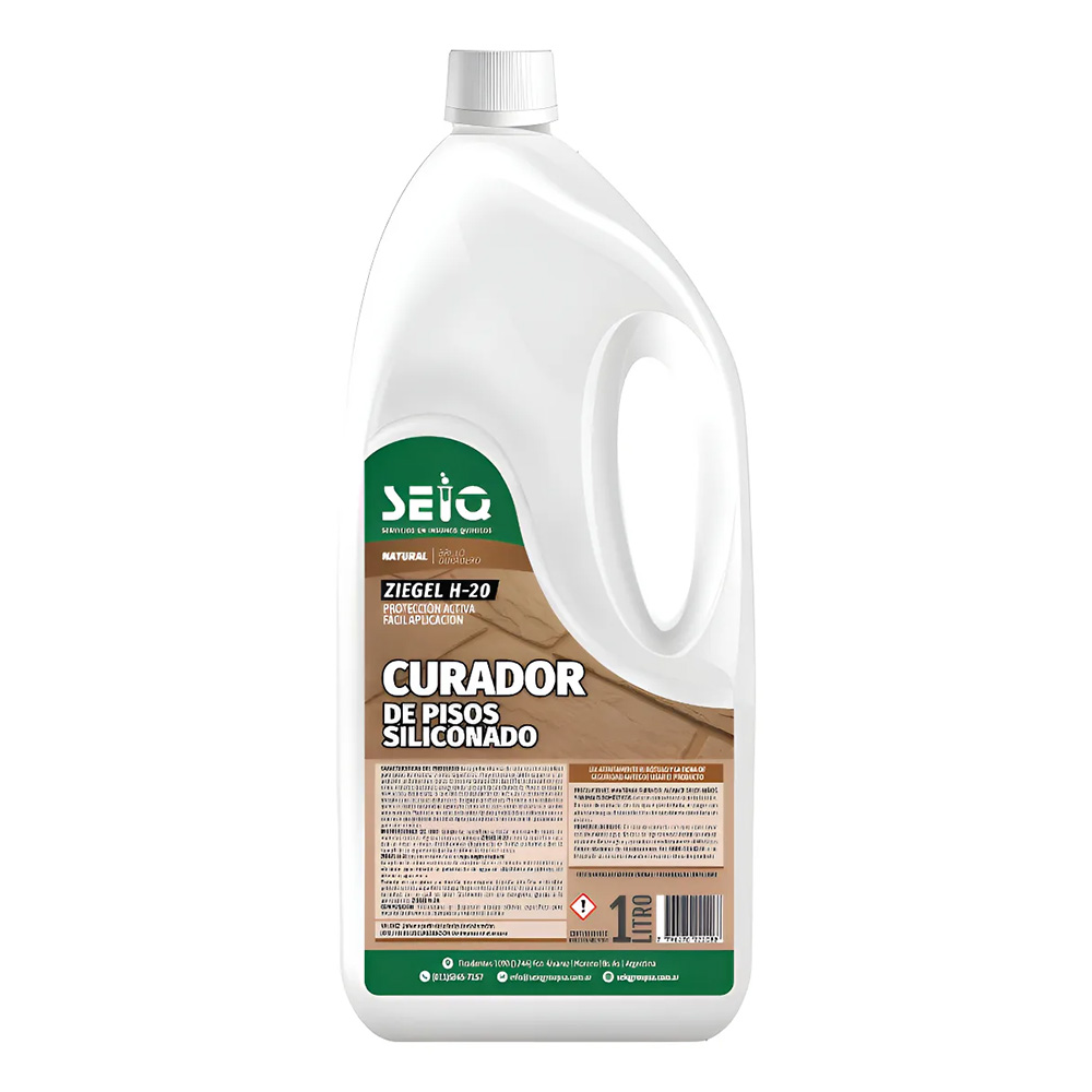 Curador de Pisos Siliconado (ZIGEL-H20-NATURAL)  -Seiq 