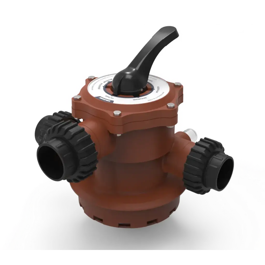 Multivalvula de 6 vias 1 1/2" - Marron - Vulcano