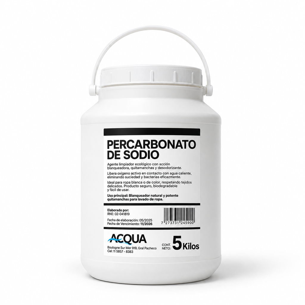 Percarbonato de Sodio x 5 Kg - Limpiador Multiuso 