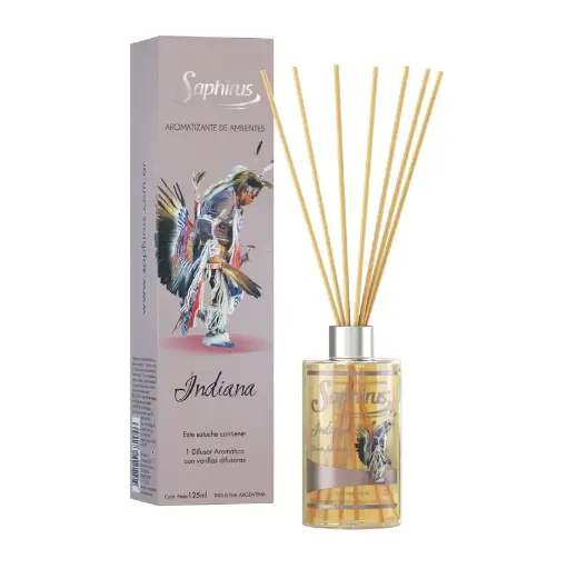 [AM-38] Difusor Varilla 125 ml - Indiana -  Saphirus 