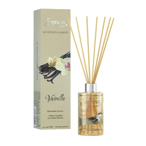 [AM-11] Difusor Varilla 125 ml - Vainilla-  Saphirus 