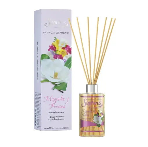Difusor Varilla 125 ml - Magnolias & Fresia-  Saphirus