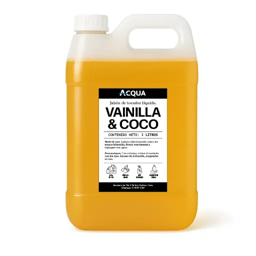 [AP--VYC5L] Jabon De Mano x 5Lts- Vainilla&Coco - Acqua
