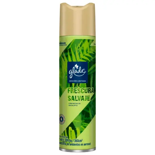 Aerosol Ambientes 360Ml - Frescura Salvaje - Glade