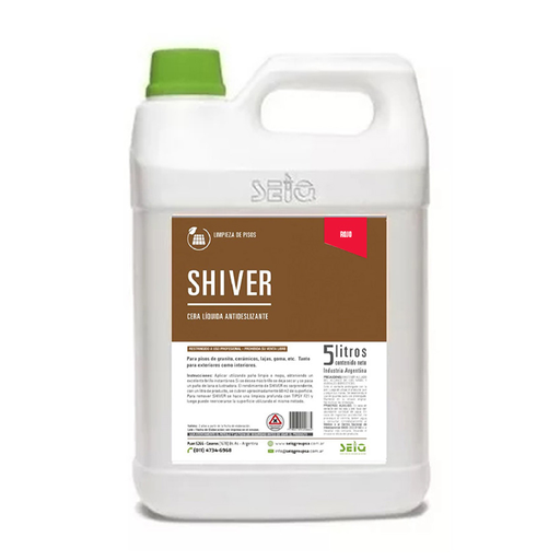 [SE-861205] Cera De Piso Negra x 5Lt (SHIVER) - Seiq