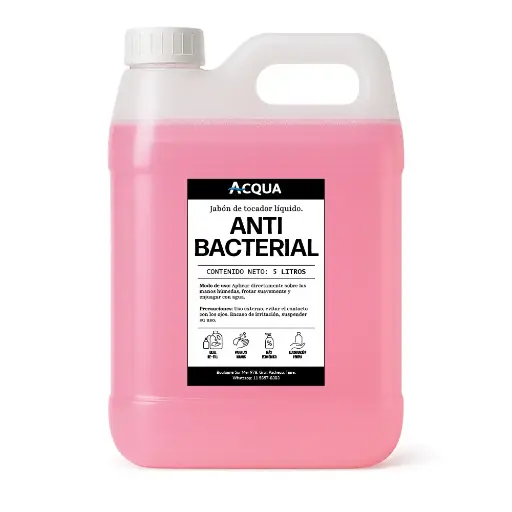 [AP-ANT5L] Jabon De Mano x 5Lts- Antibacterial - Acqua