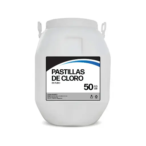 [AP-PCS50] Cuñete Pastillas de Cloro x 50 Kg