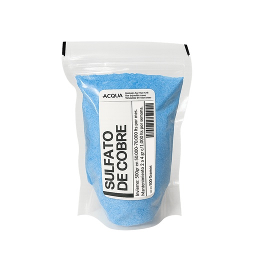 [AP-SUL500] Sulfato De Cobre x 500 Gr