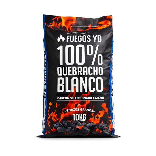 [FYA-C10KG] Bolsa Carbon 10kg (Seleccionado, 100% quebracho blanco) 