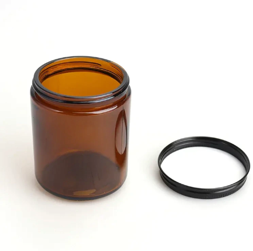 Frasco c/ Tapa Rosca - 7x9 cm - Ambar