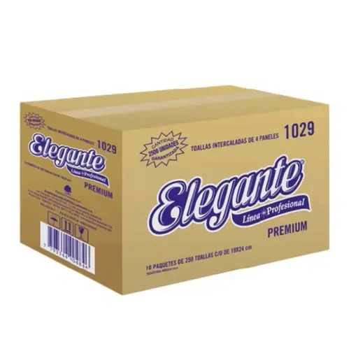 [1029] Toallas Intercaladas Caja x 2500 Un - Elegante