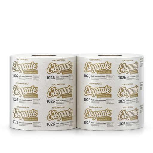 [1026] Toalla en Rollo pack 4 x 200 mts - Elegante