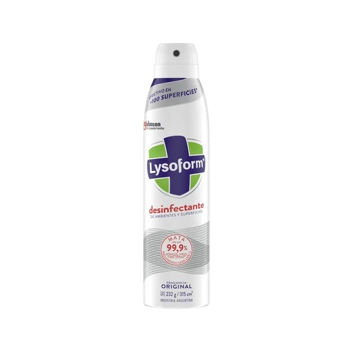 Lysoform® Aerosol Desinfectante Ultraliviano Original 315ML