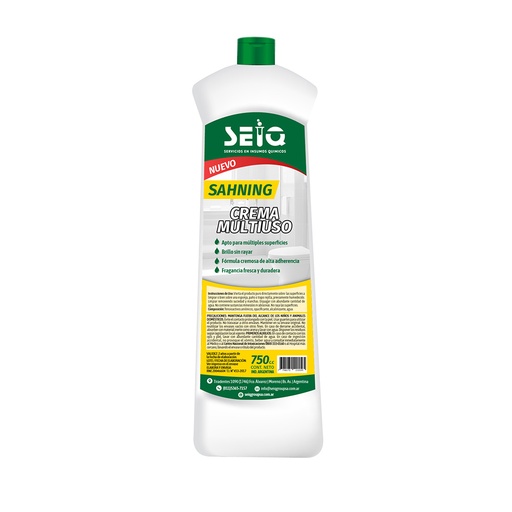 [CMSH13] Limpiador Cremoso (Sahning) - Seiq 