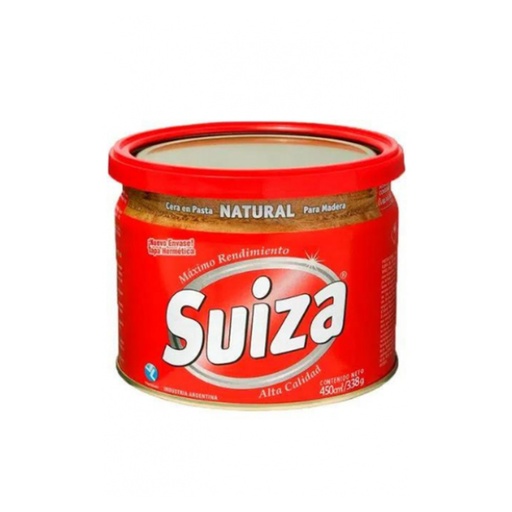 Cera Suiza pasta natural 450 cc
