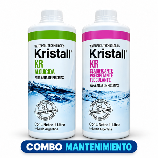 [COMBO-KR-MANT] Combo Mantenimiento KR (Clarificador + Alguicida)