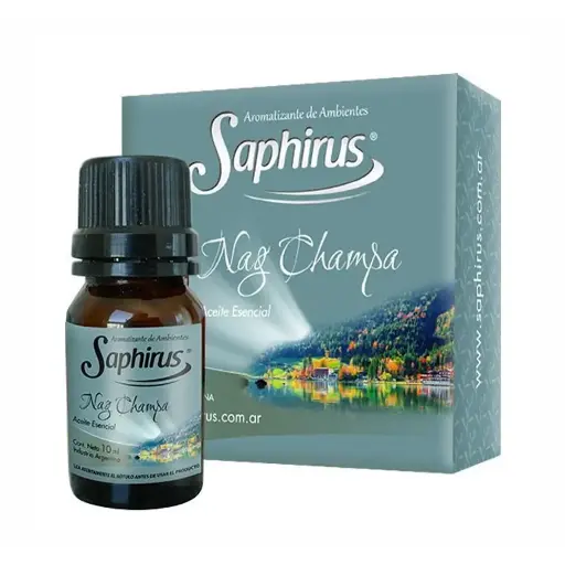 [7798184684088] Aceite Esencial 10 Ml - Nag Champa -Saphirus