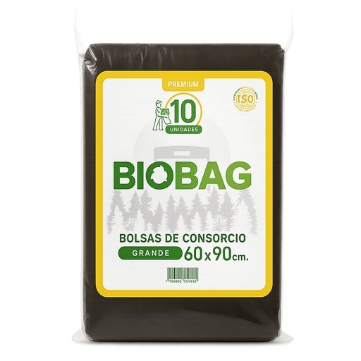 [BO-6090] Bolsas Bio Bag 60X90 De 10 Un