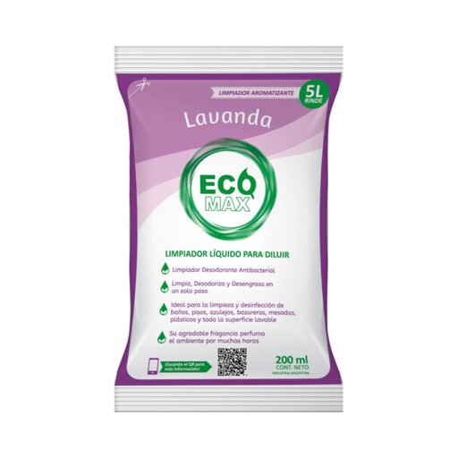 [SE-391730] Desodorante De Piso - Sobre 5Lts - Lavanda - Ecomax