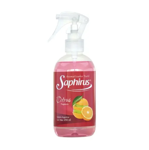 [7798184680028] Perfumina Textil 250Ml - Citrus - Saphirus