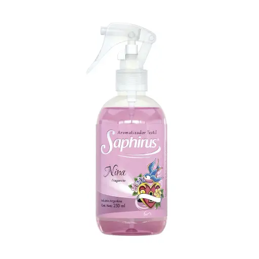 [7798184681148] Perfumina Textil 250Ml - Nina - Saphirus